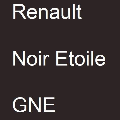 Renault, Noir Etoile, GNE.